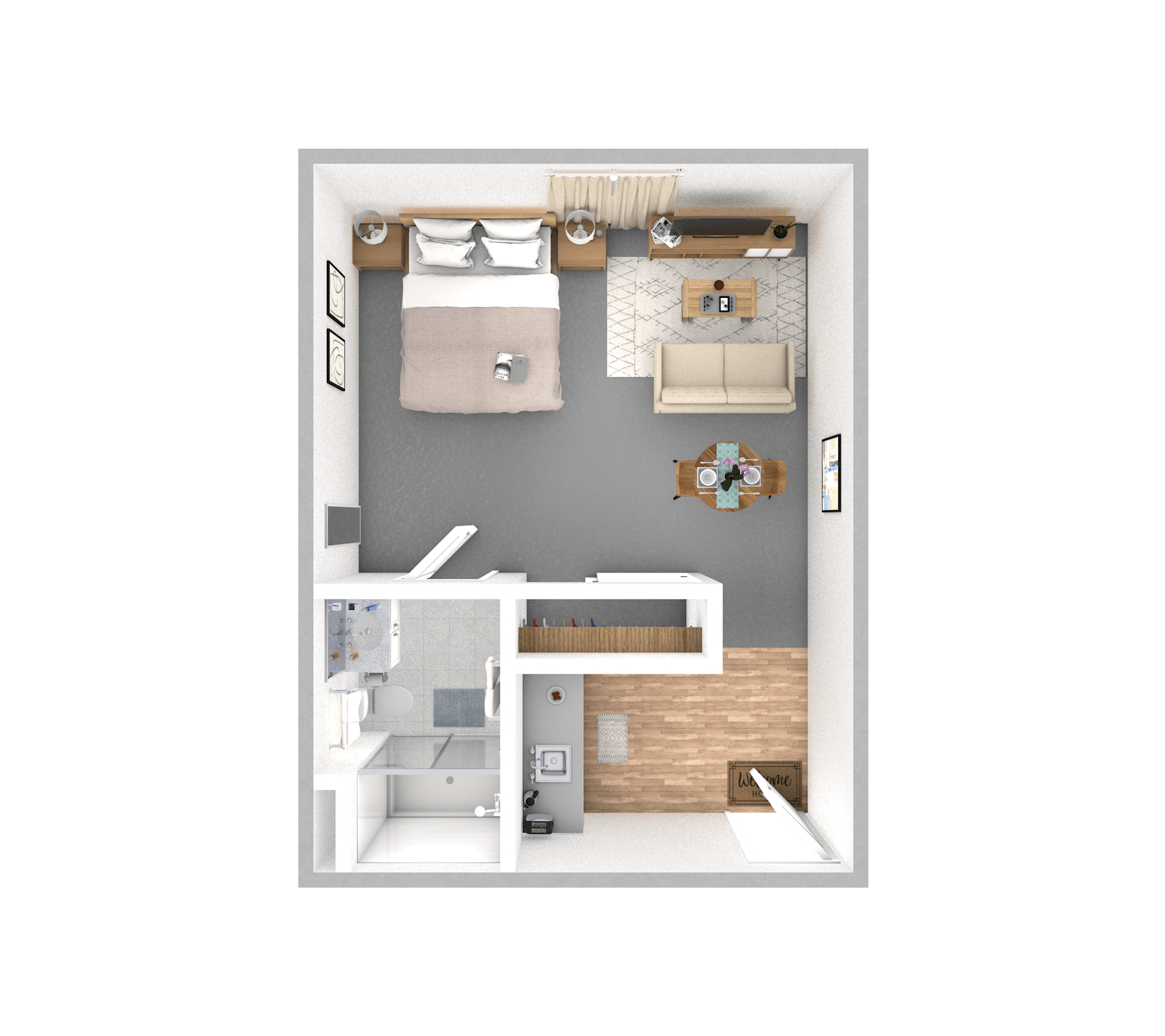 Suite | One Bathroom