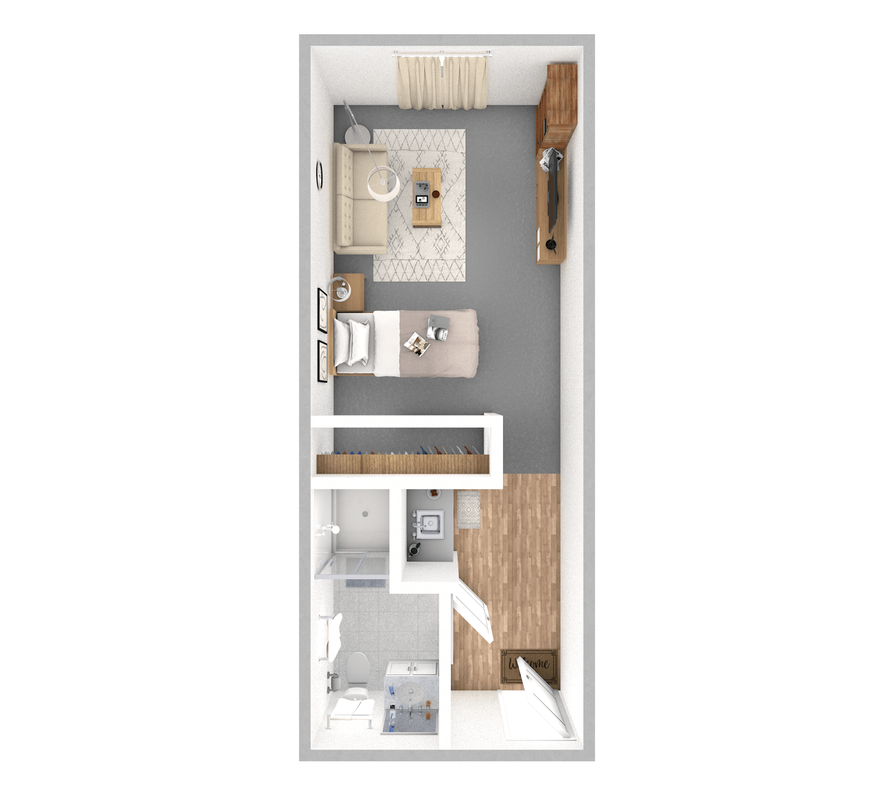 Suite | One Bathroom